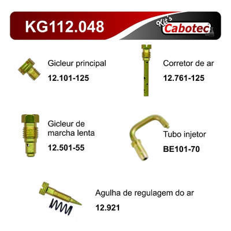 KIT CALIB CARB KG112048 KIT CALIB CARB KG112048