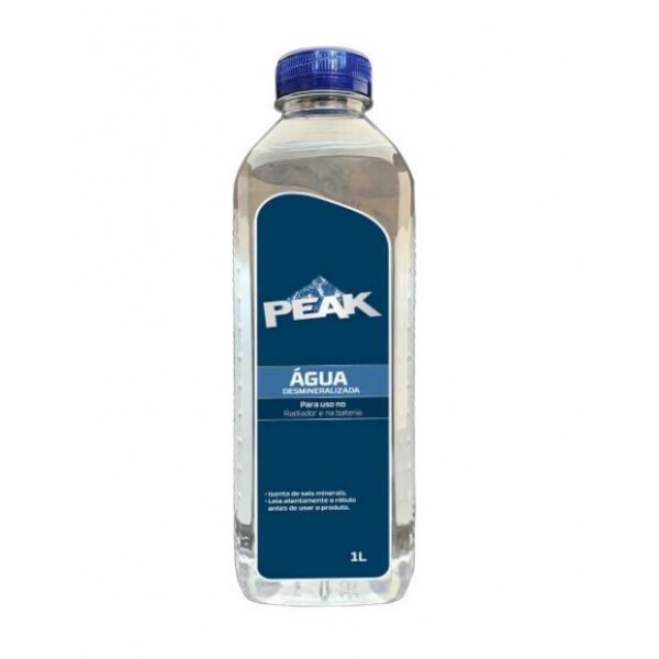 AGUA DESMINERALIZADA PEAK 1L - 12x1L AGUA DESMINERALIZADA PEAK 1L - 12x1L